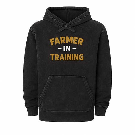 Farm Gift Farming Lover Future Farmer Mineral Wash Hoodies