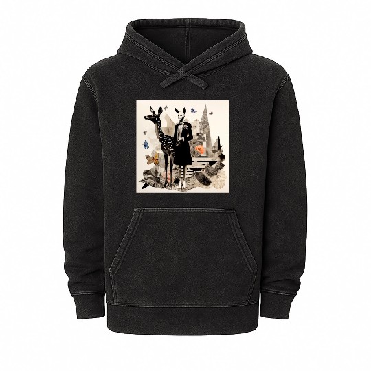 Deer Emily 1 Mineral Wash Hoodies