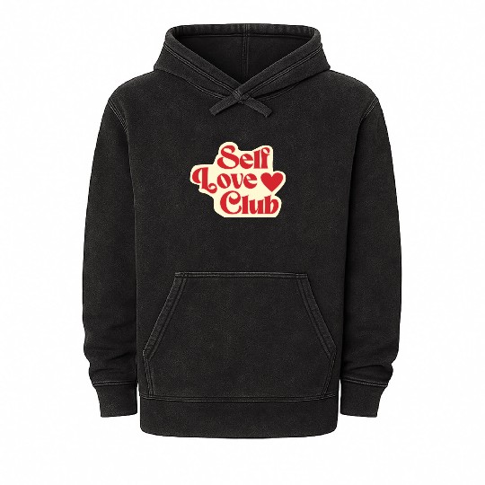 Self Love Club Mineral Wash Hoodies
