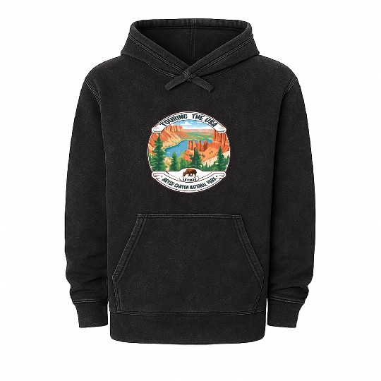 Touring The USA : Bryce Canyon Mineral Wash Hoodies