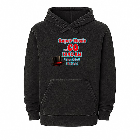 WWCO The Mad Hatter Mineral Wash Hoodies