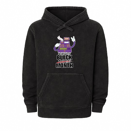Everyday Black Friday Month Mineral Wash Hoodies