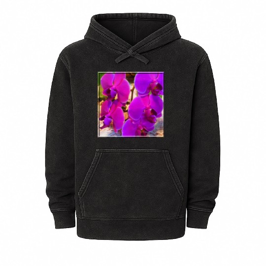 Orchid 4 Mineral Wash Hoodies