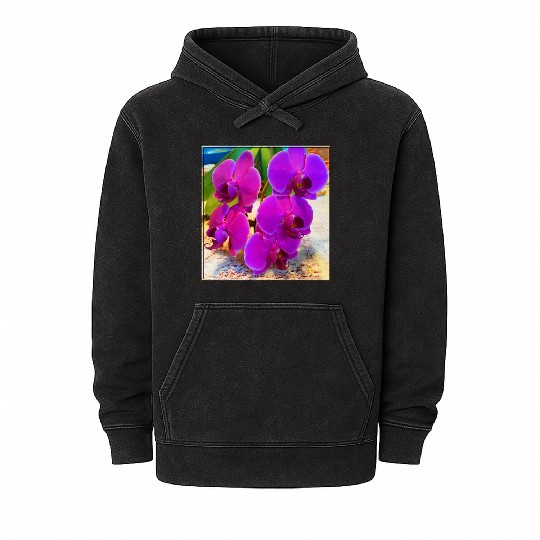 Orchid 2 Mineral Wash Hoodies