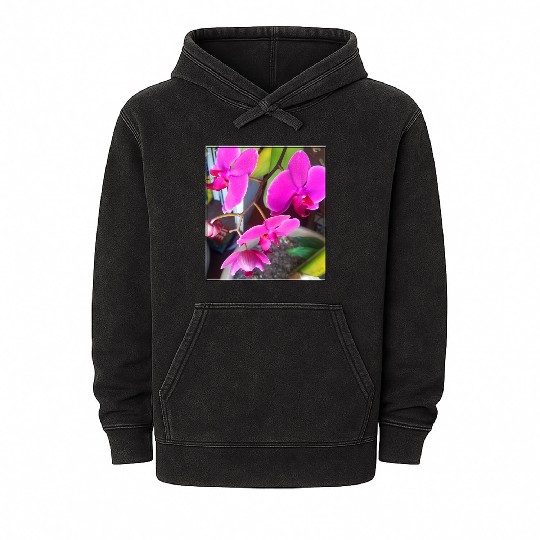 Orchid 1 Mineral Wash Hoodies