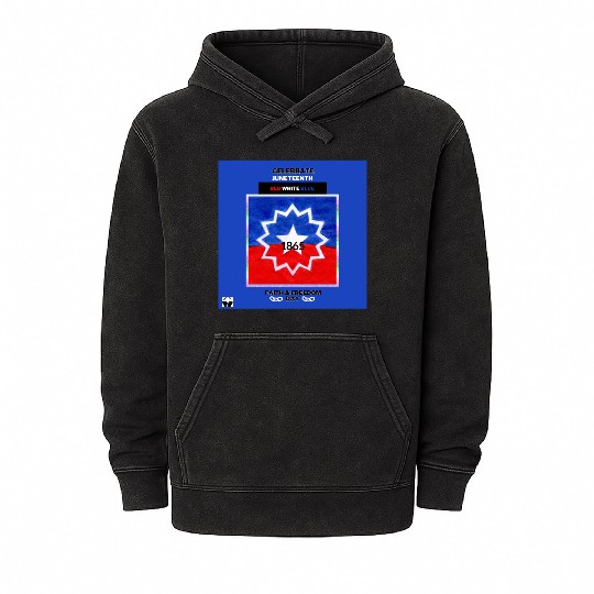 Celebrate Juneteenth: The Red White & Blue Mineral Wash Hoodies