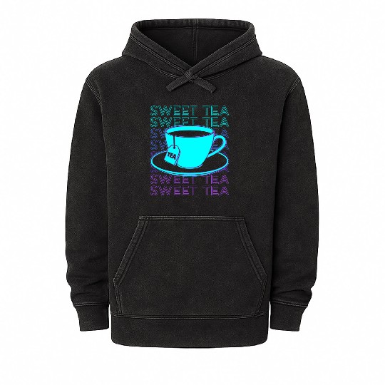 Sweet Tea Retro Mineral Wash Hoodies