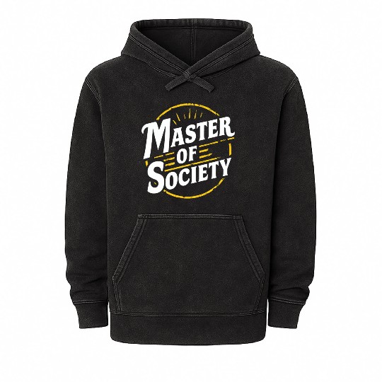 Master of society Mineral Wash Hoodies