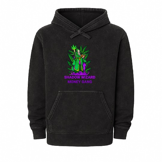 Shadow Wizard Money Gang Meme Mineral Wash Hoodies