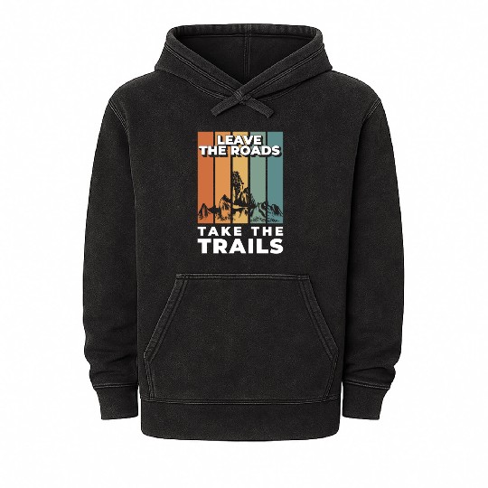 Mountaineering Hike Nature Mountains Mineral Wash Hoodies
