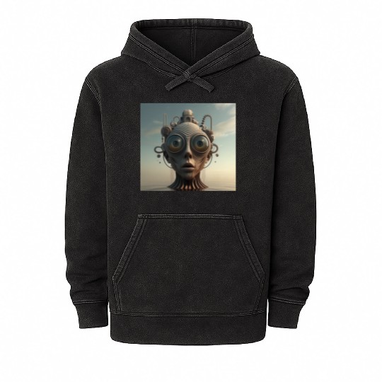 OVER HORIZON Mineral Wash Hoodies