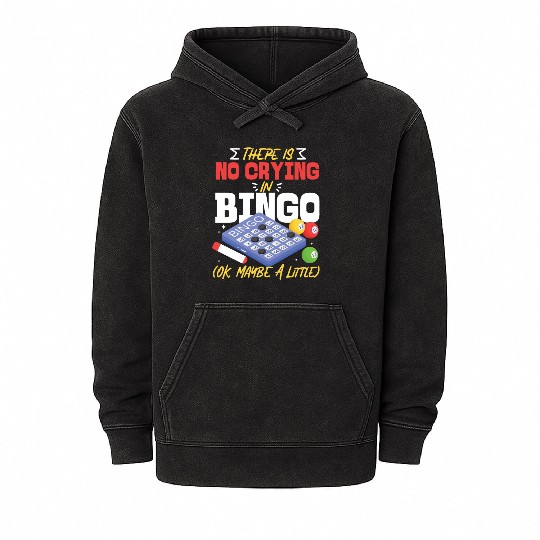Bingo Player There Is No Crying In Mineral Wash Hoodies