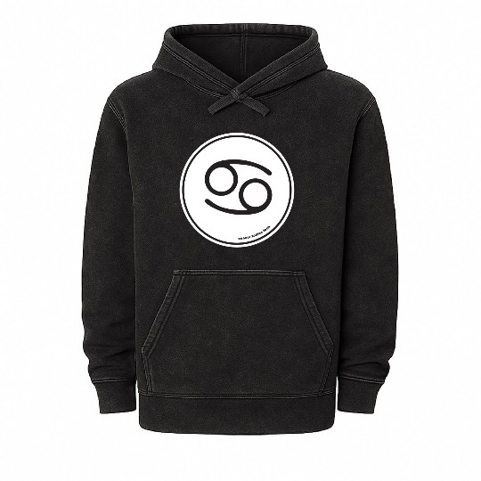 cancer zodiac tank Mineral Wash Hoodies