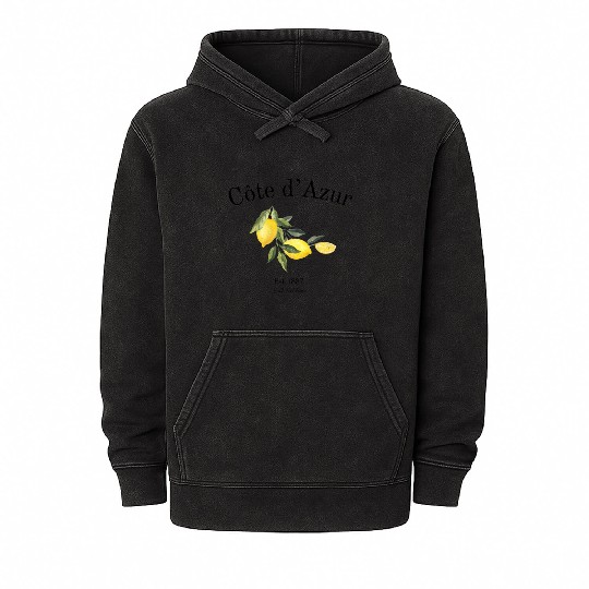 Côte d'Azur - Saint Tropez - Vacation - France Mineral Wash Hoodies