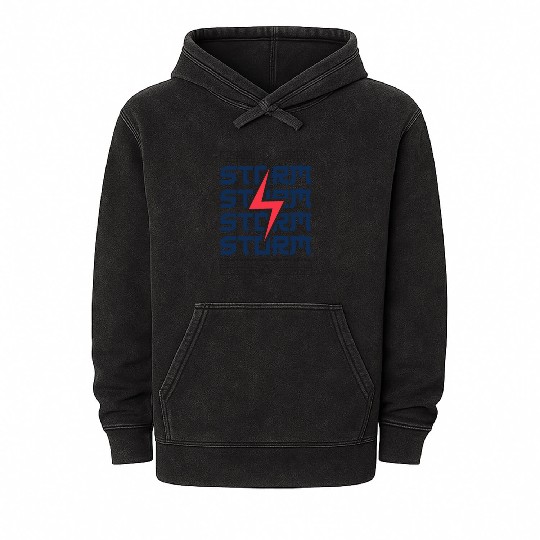 Storm Mineral Wash Hoodies