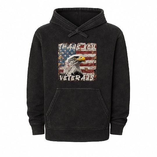 Veterans day 4th of Juli USA US Patriot Mineral Wash Hoodies