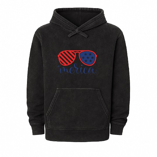 merica Mineral Wash Hoodies