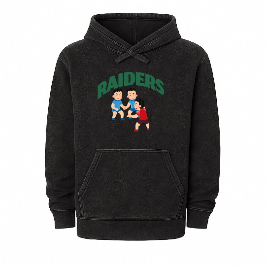 Raiders Mineral Wash Hoodies