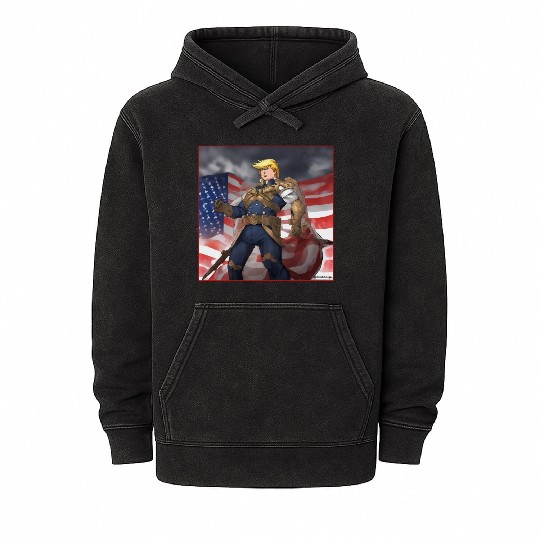 TRUMP! Mineral Wash Hoodies