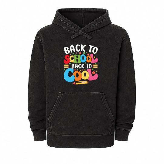 Back to School Back to Cool Mineral Wash Hoodies