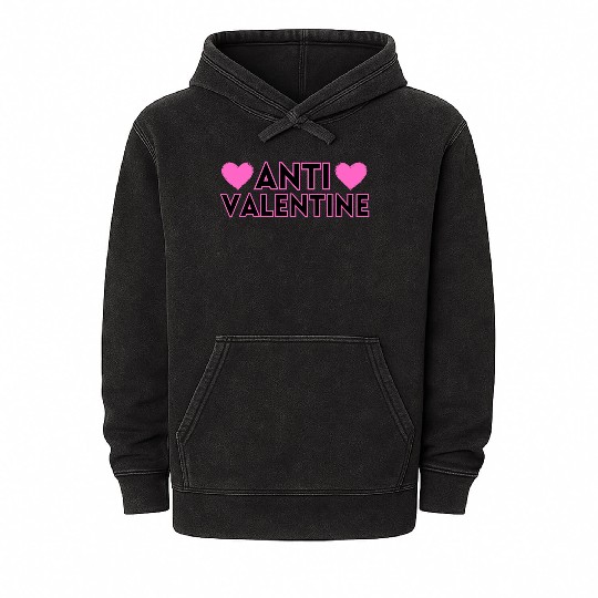 ANTI VALENTINE Mineral Wash Hoodies