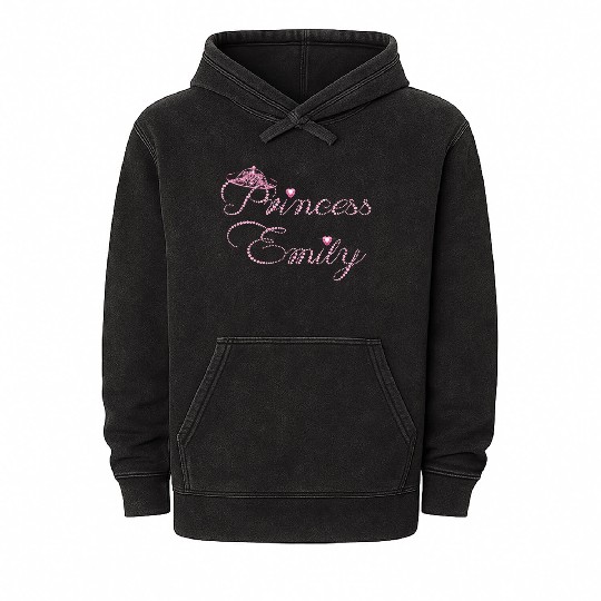 Princess Emily Mineral Wash Hoodies