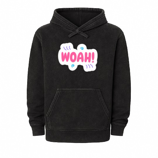 woah surprise Mineral Wash Hoodies