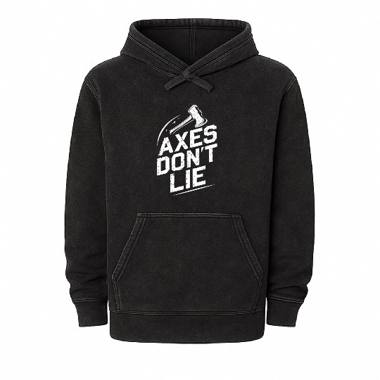 Axe Throwing Enthusiasts Championship Precision Mineral Wash Hoodies