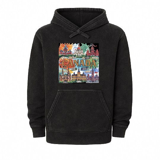CANADA Mineral Wash Hoodies