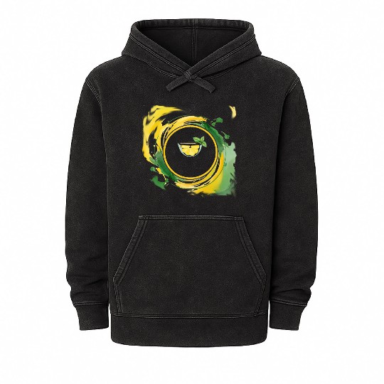 Lemonade in a Glass Mineral Wash Hoodies