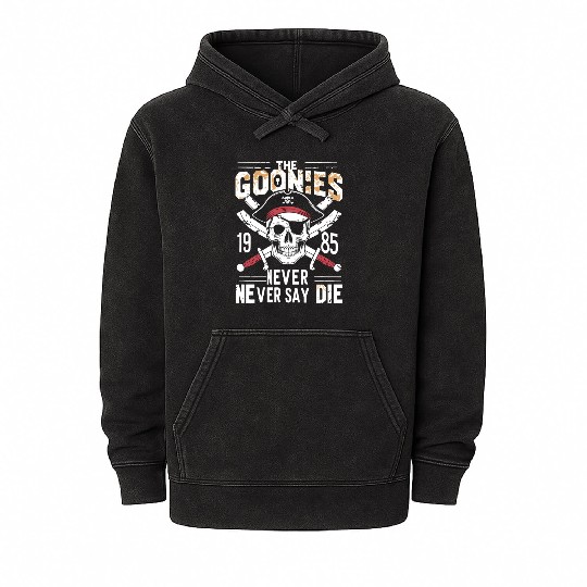 The Goonies Never Say Die Mineral Wash Hoodies