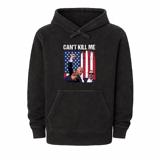 President Trump Assassination Attempt Trump 2024 Mineral Wash Hoodies