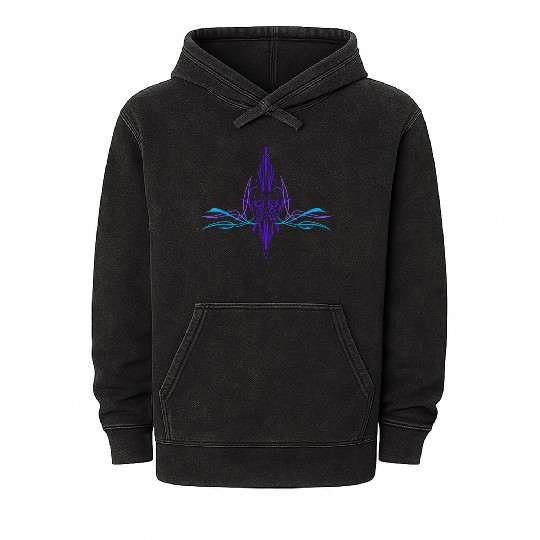 Pinstriping Hot Rod Pinstripes Mineral Wash Hoodies