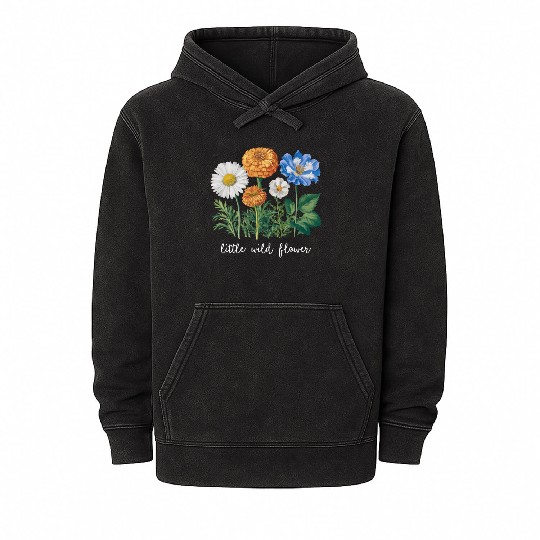 Little Wildflower Mineral Wash Hoodies