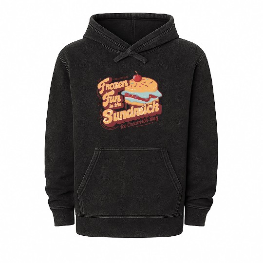 Ice Cream Sandwich Mineral Wash Hoodies