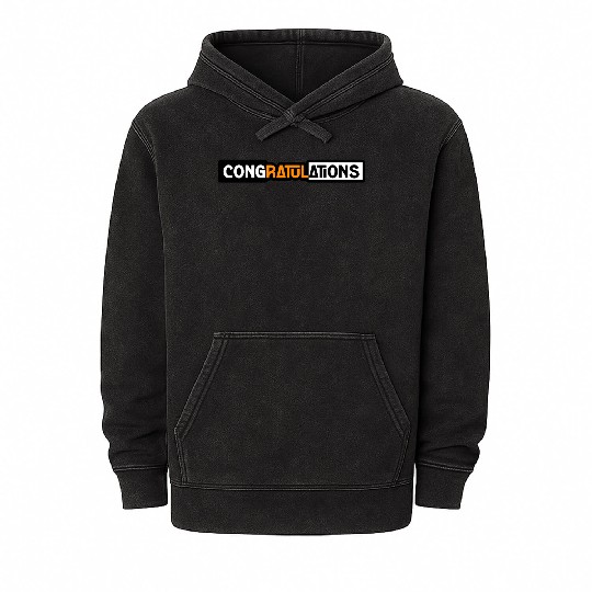 CONGRATULATIONS Mineral Wash Hoodies Mineral Wash Hoodies