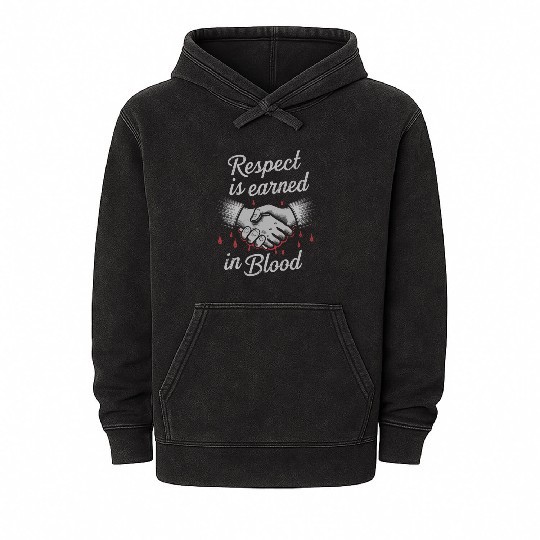 Mobster Gangster Mafia Organized Crime Boss Mineral Wash Hoodies