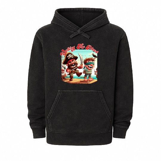 Walking The Plank Mineral Wash Hoodies