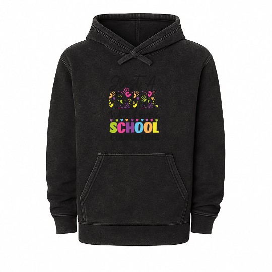 School Counselor Just A Girl Who Mineral Wash Hoodies