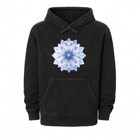 Ice Crystal Mineral Wash Hoodies