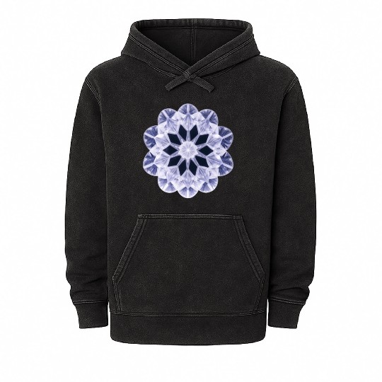 Ice Crystal Mineral Wash Hoodies