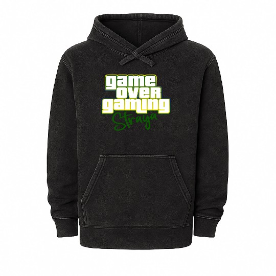 GameOverGaming GTA Straya Parody Mineral Wash Hoodies