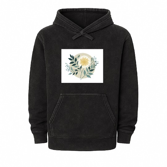 Wildflower Whisper Mineral Wash Hoodies