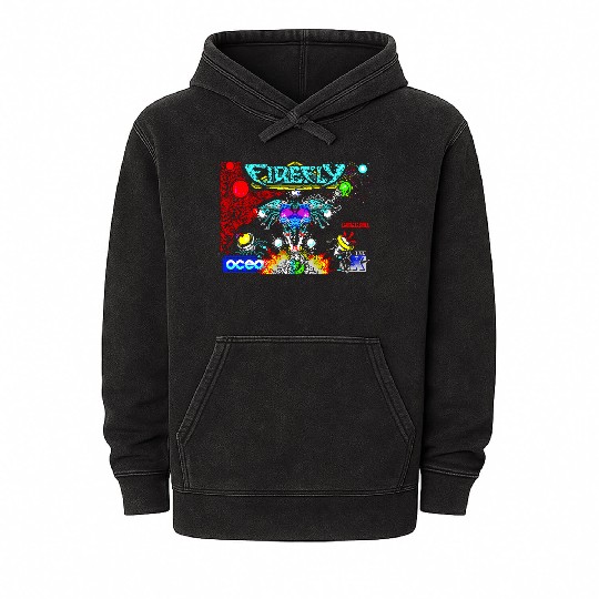 Firefly ZX Spectrum Loading Screen Mineral Wash Hoodies