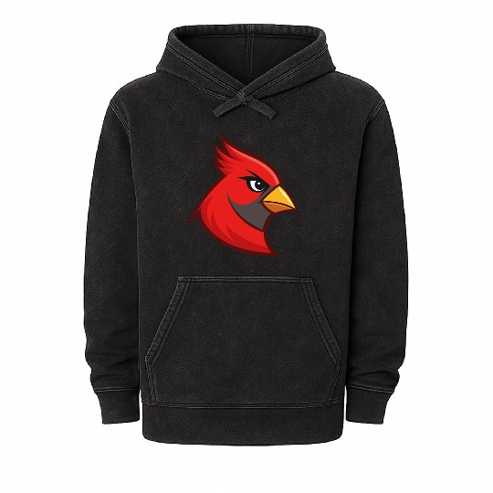 Cardinal Head for Mineral Wash Hoodies