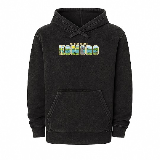 The Last Dragon Komodo Mineral Wash Hoodies