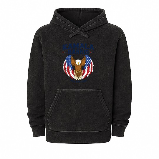 Kamala 2024 - Kamala Harris 2024 For President Mineral Wash Hoodies