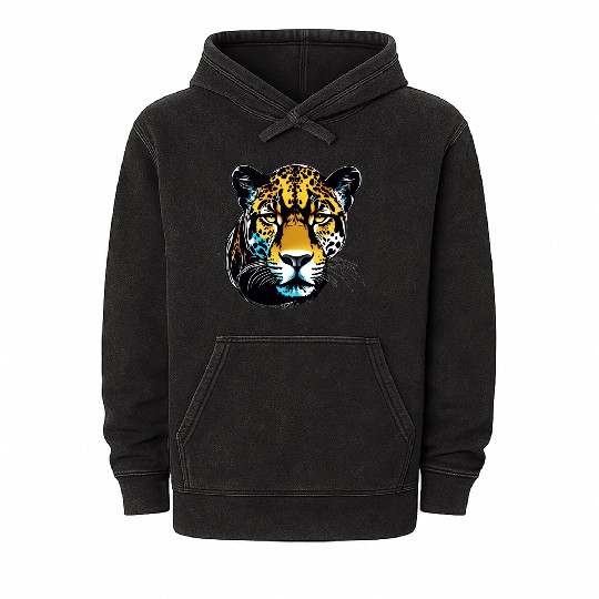 Cheetah Mineral Wash Hoodies