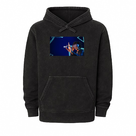 Math Mineral Wash Hoodies