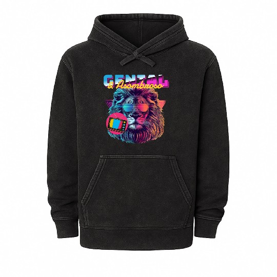 Clever "Genial & Asombroso" – Safety with a Smile Mineral Wash Hoodies